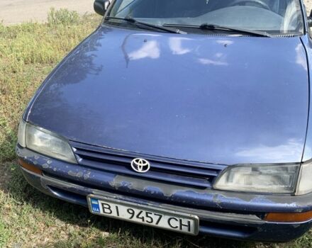 Фиолетовый Тойота Королла, объемом двигателя 1.3 л и пробегом 540 тыс. км за 1000 $, фото 1 на Automoto.ua