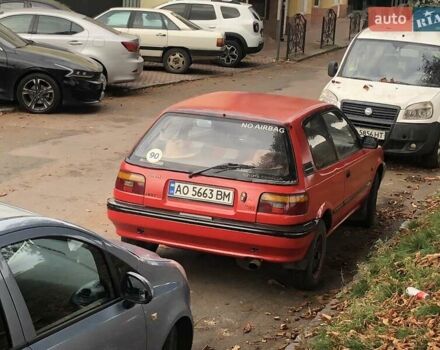 Красный Тойота Королла, объемом двигателя 1.28 л и пробегом 340 тыс. км за 1700 $, фото 3 на Automoto.ua