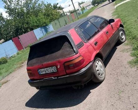 Красный Тойота Королла, объемом двигателя 1.3 л и пробегом 222 тыс. км за 647 $, фото 7 на Automoto.ua