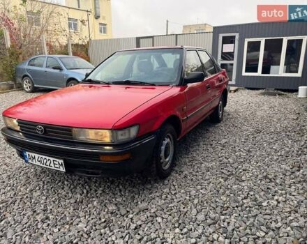 Красный Тойота Королла, объемом двигателя 1.3 л и пробегом 270 тыс. км за 1500 $, фото 5 на Automoto.ua