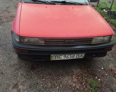 Красный Тойота Королла, объемом двигателя 1.3 л и пробегом 420 тыс. км за 1600 $, фото 6 на Automoto.ua