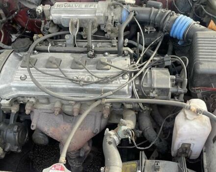 Красный Тойота Королла, объемом двигателя 1.3 л и пробегом 430 тыс. км за 1900 $, фото 7 на Automoto.ua