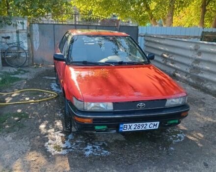 Червоний Тойота Королла, об'ємом двигуна 1.6 л та пробігом 3 тис. км за 595 $, фото 1 на Automoto.ua