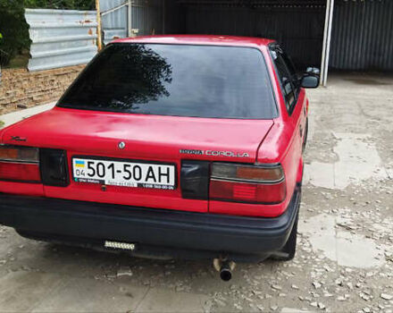 Красный Тойота Королла, объемом двигателя 1.32 л и пробегом 345 тыс. км за 1800 $, фото 11 на Automoto.ua