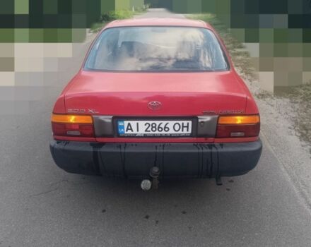 Красный Тойота Королла, объемом двигателя 2 л и пробегом 500 тыс. км за 1800 $, фото 2 на Automoto.ua