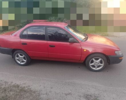 Красный Тойота Королла, объемом двигателя 2 л и пробегом 500 тыс. км за 1800 $, фото 1 на Automoto.ua