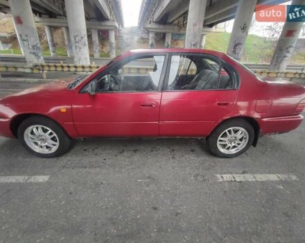 Красный Тойота Королла, объемом двигателя 1.4 л и пробегом 422 тыс. км за 2200 $, фото 10 на Automoto.ua