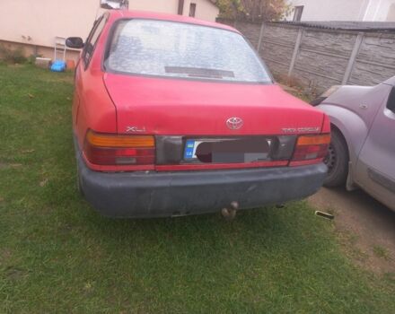 Красный Тойота Королла, объемом двигателя 1.3 л и пробегом 496 тыс. км за 1600 $, фото 7 на Automoto.ua