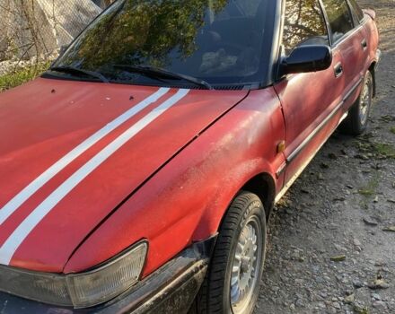 Красный Тойота Королла, объемом двигателя 1.3 л и пробегом 200 тыс. км за 1300 $, фото 1 на Automoto.ua