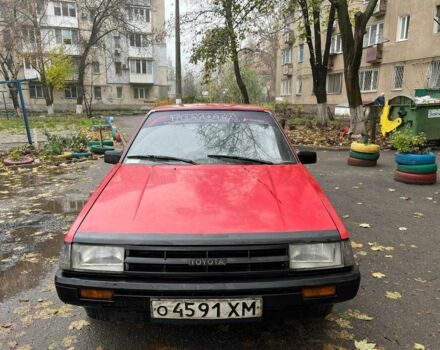 Красный Тойота Королла, объемом двигателя 1.6 л и пробегом 383 тыс. км за 1200 $, фото 1 на Automoto.ua