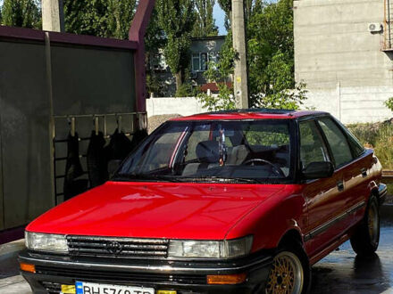 Тойота Королла 1989 в Киеве на Automoto.ua Красный Тойота Королла, объемом двигателя 1.3 л и пробегом 229 тыс. км за 2350 $, фото 1 на Automoto.ua
