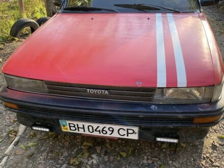 Тойота Королла 1989 в Одессе на Automoto.ua Красный Тойота Королла, объемом двигателя 1.3 л и пробегом 200 тыс. км за 1300 $, фото 1 на Automoto.ua