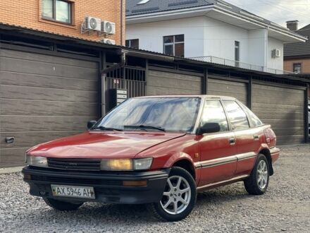 Тойота Королла 1990 в Вишневом на Automoto.ua Красный Тойота Королла, объемом двигателя 1.3 л и пробегом 100 тыс. км за 1100 $, фото 1 на Automoto.ua