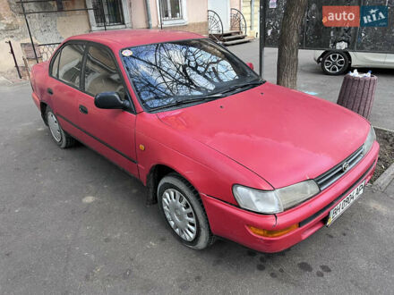 Тойота Королла 1992 в Одессе на Automoto.ua Красный Тойота Королла, объемом двигателя 1.3 л и пробегом 400 тыс. км за 1600 $, фото 1 на Automoto.ua