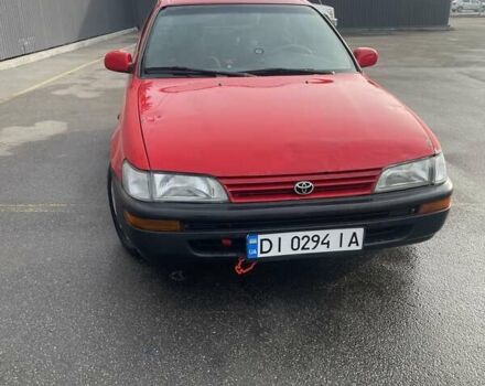Красный Тойота Королла, объемом двигателя 1.3 л и пробегом 430 тыс. км за 1900 $, фото 1 на Automoto.ua
