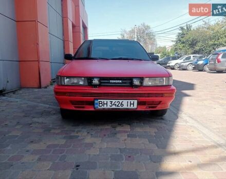 Красный Тойота Королла, объемом двигателя 1.3 л и пробегом 353 тыс. км за 1400 $, фото 1 на Automoto.ua