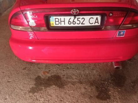 Красный Тойота Королла, объемом двигателя 1.4 л и пробегом 423 тыс. км за 2299 $, фото 1 на Automoto.ua