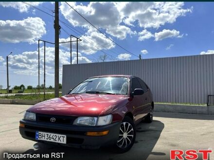Тойота Королла 1995 в Одессе на Automoto.ua Красный Тойота Королла, объемом двигателя 1.3 л и пробегом 340 тыс. км за 2500 $, фото 1 на Automoto.ua