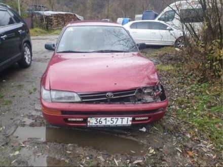 Красный Тойота Королла, объемом двигателя 0 л и пробегом 189 тыс. км за 650 $, фото 1 на Automoto.ua