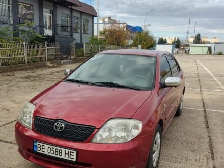 Тойота Королла 2002 в Николаеве на Automoto.ua Красный Тойота Королла, объемом двигателя 1.6 л и пробегом 130 тыс. км за 4700 $, фото 1 на Automoto.ua