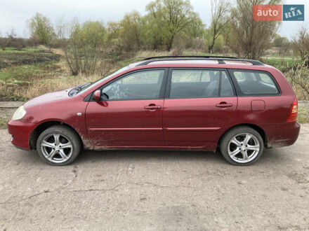 Тойота Королла 2006 в Носовке на Automoto.ua Красный Тойота Королла, объемом двигателя 1.39 л и пробегом 218 тыс. км за 5100 $, фото 1 на Automoto.ua