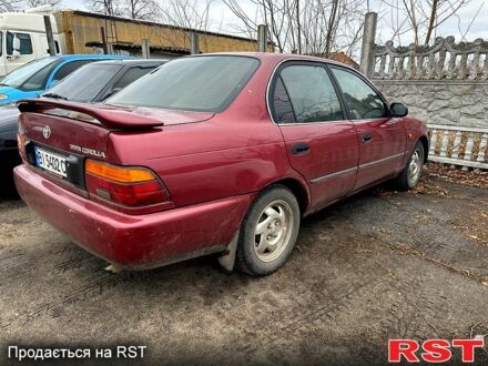 Тойота Королла 1997 в Кобеляках на Automoto.ua Тойота Королла, объемом двигателя 16 л и пробегом 199 тыс. км за 1850 $, фото 1 на Automoto.ua