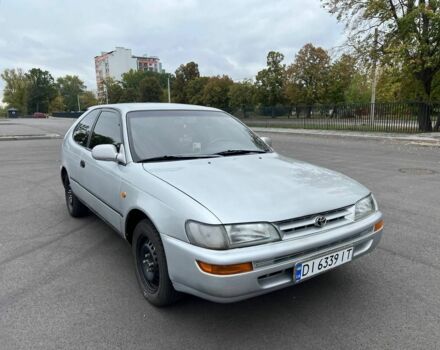 Серый Тойота Королла, объемом двигателя 1.3 л и пробегом 372 тыс. км за 1600 $, фото 1 на Automoto.ua