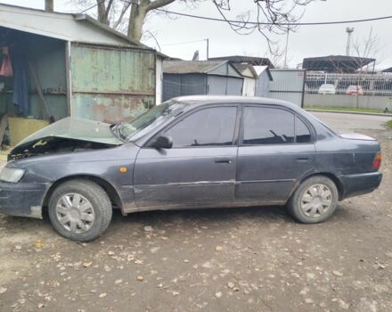 Серый Тойота Королла, объемом двигателя 1.3 л и пробегом 250 тыс. км за 500 $, фото 1 на Automoto.ua