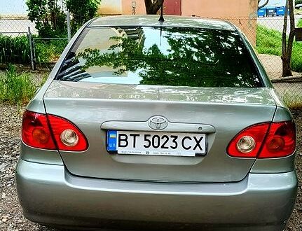 Тойота Королла 2003 у Одесі на Automoto.ua Сірий Тойота Королла, об'ємом двигуна 1.8 л та пробігом 220 тис. км за 5300 $, фото 1 на Automoto.ua