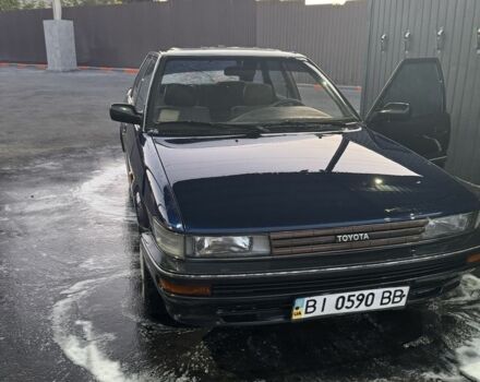 Синий Тойота Королла, объемом двигателя 1.3 л и пробегом 400 тыс. км за 900 $, фото 4 на Automoto.ua