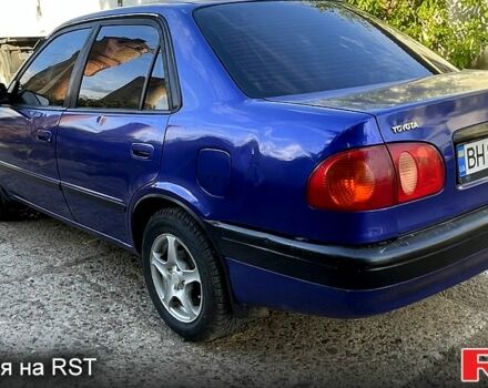 Синий Тойота Королла, объемом двигателя 1.3 л и пробегом 250 тыс. км за 1750 $, фото 2 на Automoto.ua