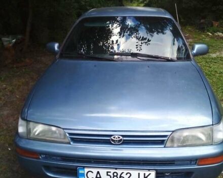 Синий Тойота Королла, объемом двигателя 1.3 л и пробегом 280 тыс. км за 2400 $, фото 1 на Automoto.ua