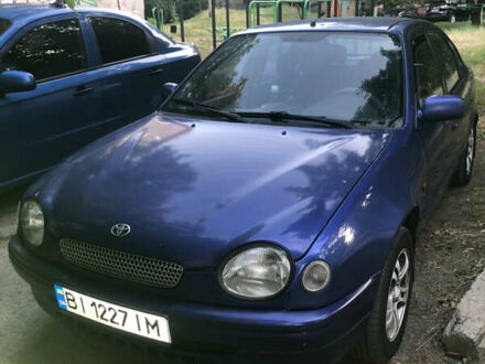 Тойота Королла 1999 у Лубнах на Automoto.ua Синій Тойота Королла, об'ємом двигуна 1.59 л та пробігом 451 тис. км за 2700 $, фото 1 на Automoto.ua