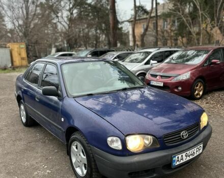 Синий Тойота Королла, объемом двигателя 1.4 л и пробегом 300 тыс. км за 1999 $, фото 1 на Automoto.ua