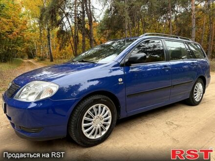 Тойота Королла 2002 в Ахтырке на Automoto.ua Синий Тойота Королла, объемом двигателя 1.4 л и пробегом 200 тыс. км за 3950 $, фото 1 на Automoto.ua