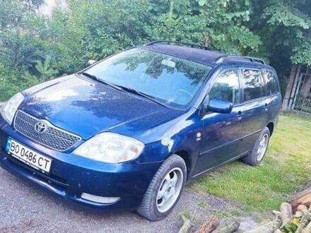 Синий Тойота Королла, объемом двигателя 1.6 л и пробегом 256 тыс. км за 4400 $, фото 1 на Automoto.ua