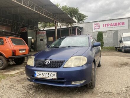 Тойота Королла 2004 в Черновцах на Automoto.ua Синий Тойота Королла, объемом двигателя 2 л и пробегом 500 тыс. км за 3450 $, фото 1 на Automoto.ua