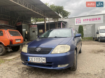 Тойота Королла 2004 в Черновцах на Automoto.ua Синий Тойота Королла, объемом двигателя 2 л и пробегом 500 тыс. км за 3450 $, фото 1 на Automoto.ua