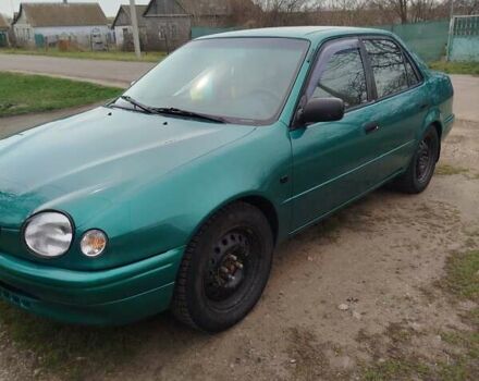 Зеленый Тойота Королла, объемом двигателя 1.6 л и пробегом 475 тыс. км за 2600 $, фото 1 на Automoto.ua