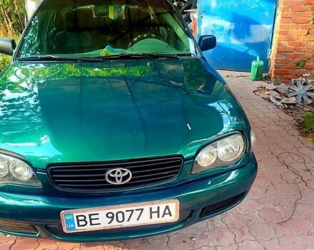 Зеленый Тойота Королла, объемом двигателя 1.4 л и пробегом 400 тыс. км за 4800 $, фото 9 на Automoto.ua