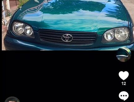 Зеленый Тойота Королла, объемом двигателя 1.4 л и пробегом 400 тыс. км за 4800 $, фото 1 на Automoto.ua