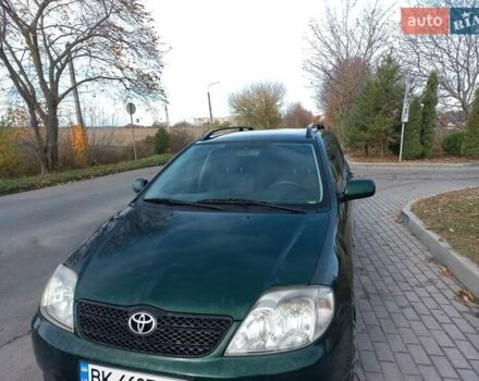 Тойота Королла 2003 в Ровно на Automoto.ua Зеленый Тойота Королла, объемом двигателя 1.6 л и пробегом 365 тыс. км за 2800 $, фото 1 на Automoto.ua