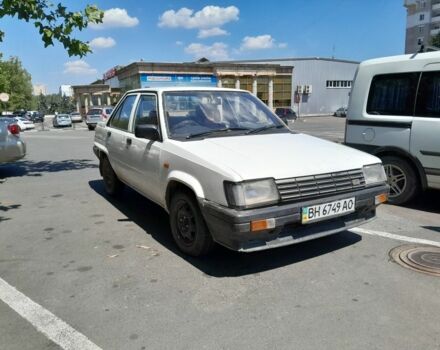 Белый Тойота Корса, объемом двигателя 1.3 л и пробегом 170 тыс. км за 400 $, фото 1 на Automoto.ua