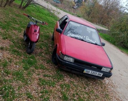 Красный Тойота Корса, объемом двигателя 0 л и пробегом 111 тыс. км за 714 $, фото 2 на Automoto.ua