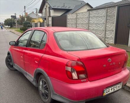 Тойота Эхо 2001 в Киеве на Automoto.ua Красный Тойота Эхо, объемом двигателя 1.5 л и пробегом 176 тыс. км за 3200 $, фото 4 на Automoto.ua