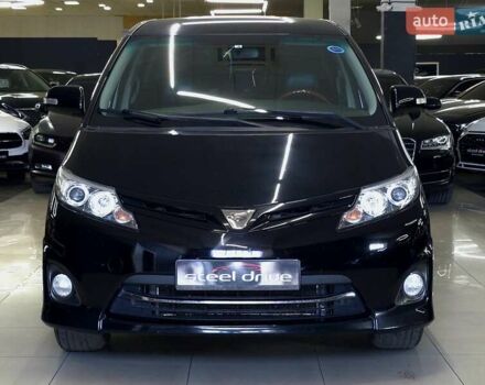 Черный Тойота Эстима, объемом двигателя 2.36 л и пробегом 128 тыс. км за 13999 $, фото 4 на Automoto.ua