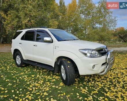 Тойота Фортунер 2007 в Черкассах на Automoto.ua Белый Тойота Фортунер, объемом двигателя 4 л и пробегом 268 тыс. км за 16800 $, фото 15 на Automoto.ua
