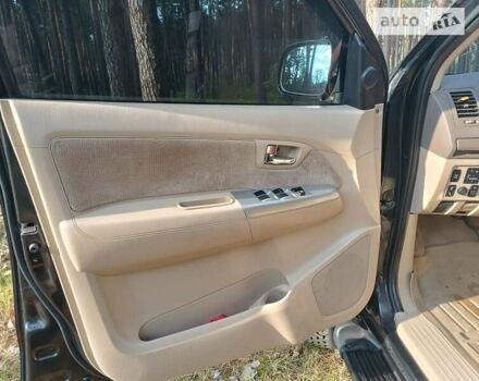 Тойота Фортунер 2005 у Лебедине на Automoto.ua Чорний Тойота Фортунер, об'ємом двигуна 4 л та пробігом 232 тис. км за 11700 $, фото 12 на Automoto.ua