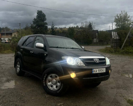 Тойота Фортунер 2006 в Рахове на Automoto.ua Черный Тойота Фортунер, объемом двигателя 2.69 л и пробегом 290 тыс. км за 12200 $, фото 1 на Automoto.ua