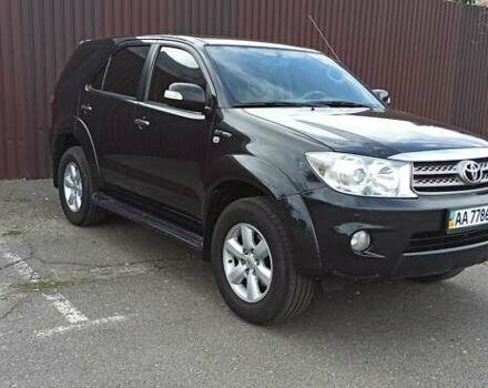 Черный Тойота Фортунер, объемом двигателя 2.7 л и пробегом 186 тыс. км за 15500 $, фото 21 на Automoto.ua